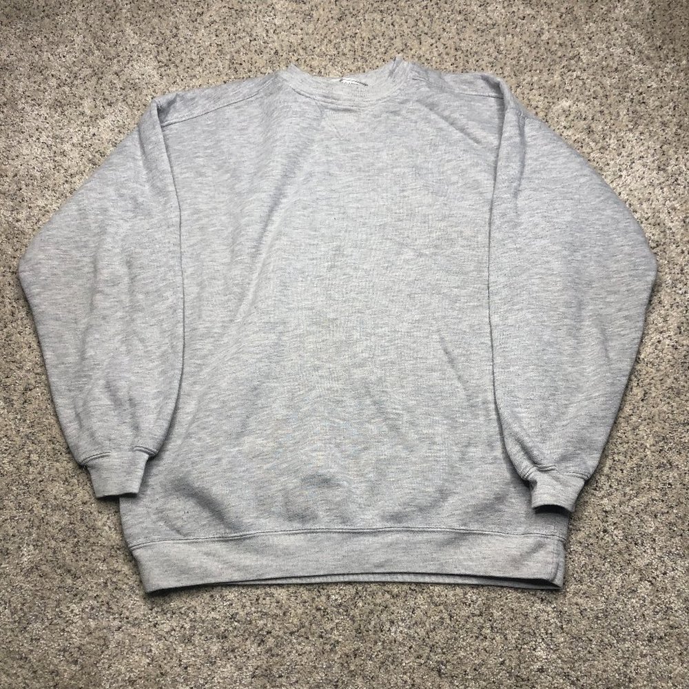 Jennifer Moore Sweater Womens Small Gray Long Sleeves Casual